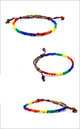 Original Handmade Six-color Rainbow Braided – Jewelry Gift Ideas — 4