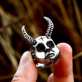 Stainless Steel Animal Skull Ring – Unique Gift Ideas — 1