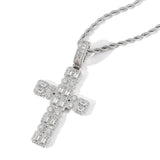 Zircon Circumference Mixed Inlaid Cross Pendant – Jewelry Gift Ideas — 3