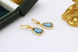 Light Luxury 925 Silver Sapphire Earrings – Birthday Gifts — 3