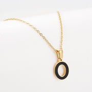 Titanium Steel First Word Letter Necklace Women's – Jewelry Gift Ideas — 16