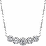 Elegant Beating Heart Five Round Pendant Necklace – Jewelry Gift Ideas — 4