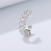 S925 Sterling Silver C-Shaped Zircon Ear Clip – Special Occasion Gifts — 5