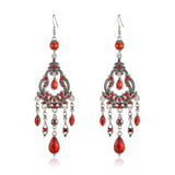 Chinese Style Vintage Drop Earrings With Diamonds – Stylish Gifts — 13