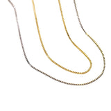 Female Titanium Steel Plated 18K Gold Necklace – Jewelry Gift Ideas — 8