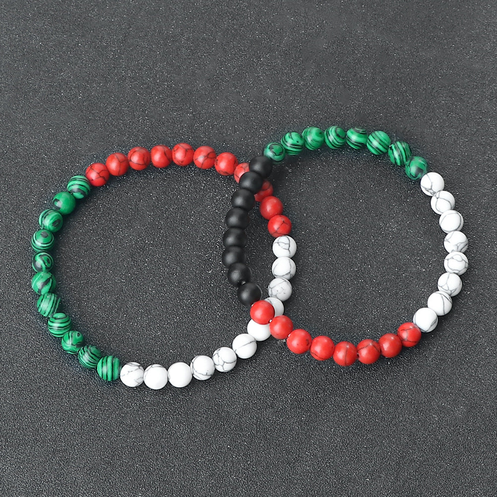 Colorful Stone Bead Stretch Beaded Hand – Practical Gifts — 1