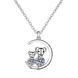 Sterling Silver Mosang Diamond Necklace Pendant – Jewelry Gift Ideas — 3