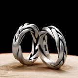 Personality Woven Retro Twist Ring – Special Occasion Gifts — 6
