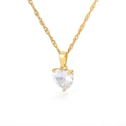 Stainless Steel Chain Large Zircon Pendant – Jewelry Gift Ideas — 4