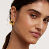 Gold Titanium Steel Chain Ear Ring Ladies – Surprise Gifts — 19