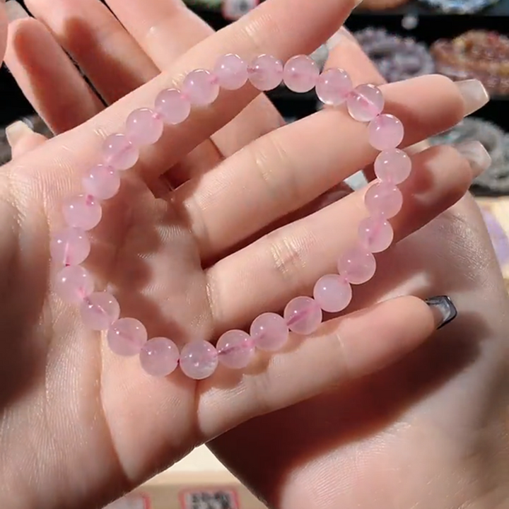 Fashion Peach Crystal Bracelet For Men And Women – Stylish Gifts — 1