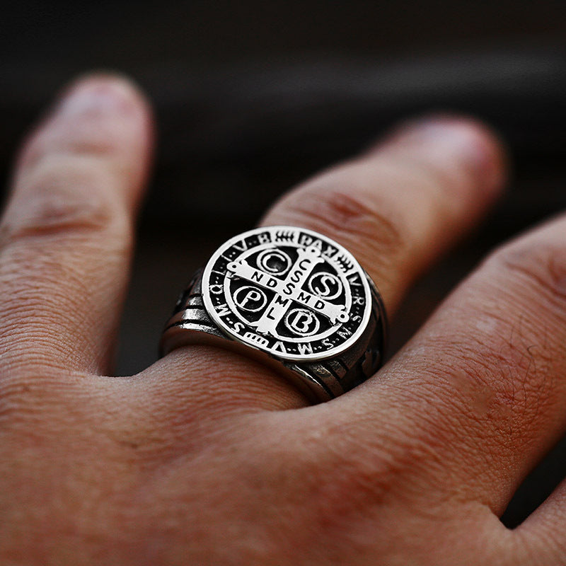 Stainless Steel Solid Men's Ring Wholesale Europe – Gifts for Him — 1