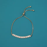 Brass Gold Plated Long Micropaved Zircon Pendant – Jewelry Gift Ideas — 4