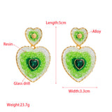 Fashion Multi-layer Love Heart Shape Earrings Women – Stylish Gifts — 2