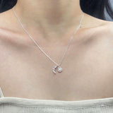 Irregular Hammer Pattern Crescent Clavicle Chain – Everyday Gifts — 4