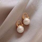 Round Face Slim Pearl Tassel Earrings – Everyday Gifts — 9