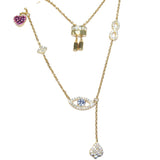 S925 Sterling Silver Necklace With Diamond – Jewelry Gift Ideas — 4