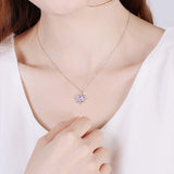 Women's New Eight-pointed Star Moonstone Necklace – Jewelry Gift Ideas — 4