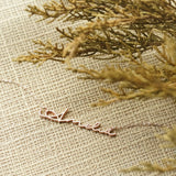 Women's Personalized Name 18k Gold Necklace – Jewelry Gift Ideas — 3