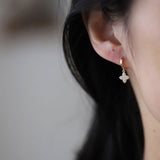 S925 Sterling Silver Micro-embellished Cross Flower – Thoughtful Gifts — 5
