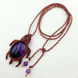 National Style Crystal Gem Hand-woven Pendant – Jewelry Gift Ideas — 10
