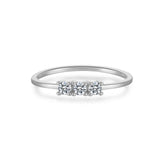 925 Silver 18K Gold Inlaid Ring Female – Gifts for Her — 2