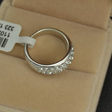 Women's Simple Fashion Pave Spot Drill Ring – Stylish Gifts — 6