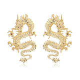 Individualized Gothic Cool Oil Dragon Earrings – Everyday Gifts — 3