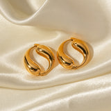 Fashionable Golden Personalized Earrings Pisces – Meaningful Gifts — 8