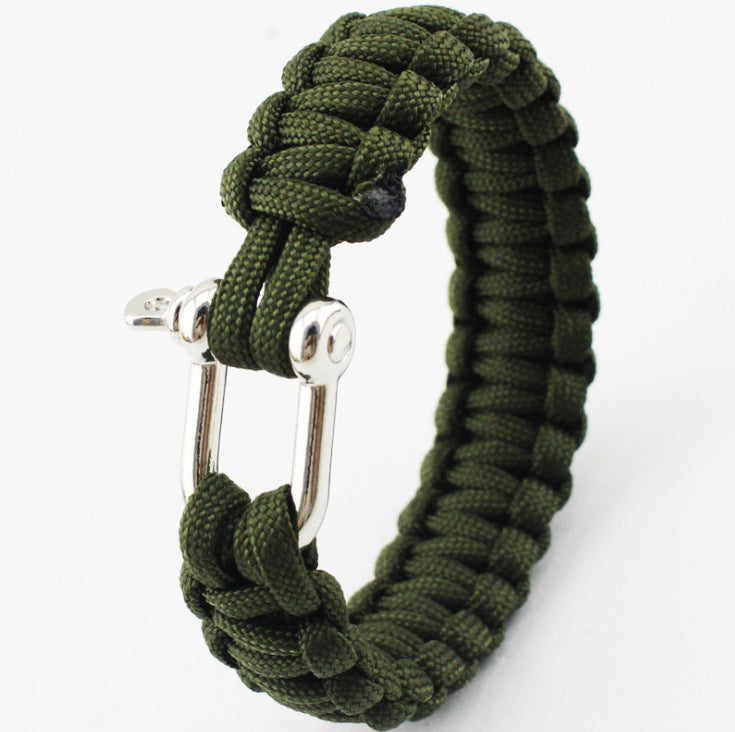 U-shaped Alloy Single Buckle Bracelet Quick Release – Outdoor Gifts — 1