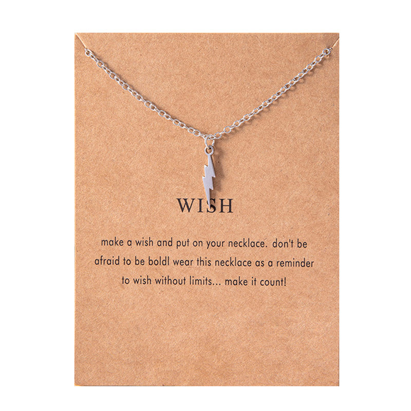 Vintage Flash Lightning Stainless Steel Charm – Small Gift Ideas — 1