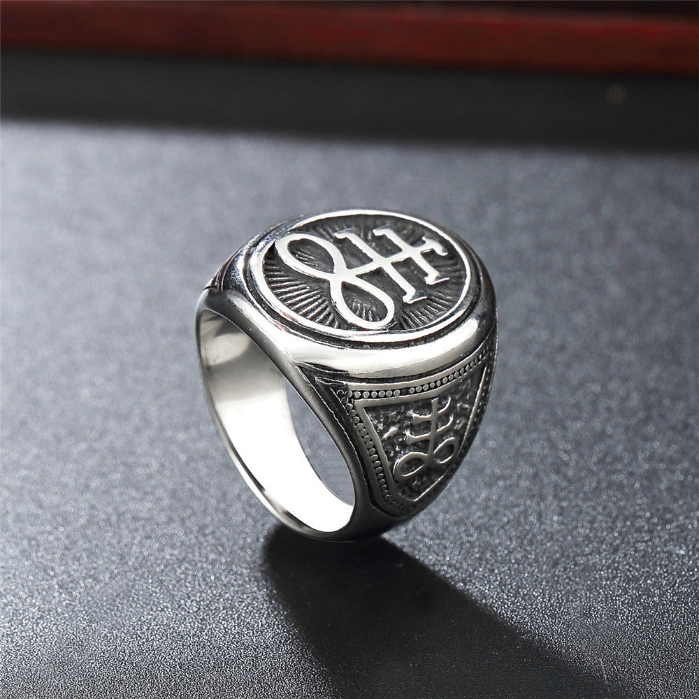 Men's Fashion Titanium Steel Ring – Stylish Gifts — 1