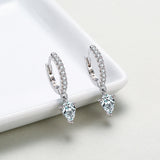 S925 Sterling Silver Stylish Water Drop Artificial – Gifts for Her — 2