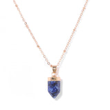 Natural Stone Pendant Necklace Women – Jewelry Gift Ideas — 19