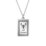12 Zodiac Constellation Stainless Steel Pendant – Jewelry Gift Ideas — 11