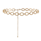 Waist Chain Women Senior Sense Circle Wavy Metal Chain – Stylish Gifts — 6