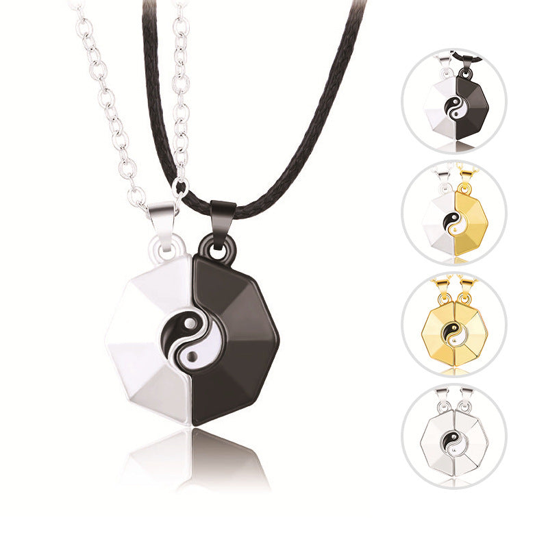 Personality Gossip Necklace Magnet Attracting – Jewelry Gift Ideas — 1