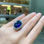 Shiny Diamond Set Women's Ring – Gifts for Her — 4
