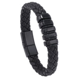 Multi-layer Leather Woven Bracelet Wrist Ring – Jewelry Gift Ideas — 6