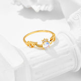Women's New Light Luxury Moonstone Ring – Gifts for Her — 5