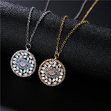 Fashion Women's Zircon Copper Pendant Necklace – Jewelry Gift Ideas — 1