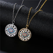 Fashion Women's Zircon Copper Pendant Necklace – Jewelry Gift Ideas — 1
