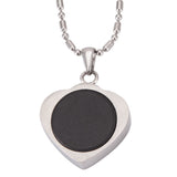 Love Shaped Negative Ion Pendant Volcanic Mineral – Jewelry Gift Ideas — 3
