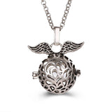 Aromatherapy Zircon Cage Hollow Necklace – Jewelry Gift Ideas — 6