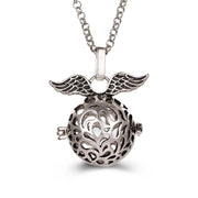 Aromatherapy Zircon Cage Hollow Necklace – Jewelry Gift Ideas — 6