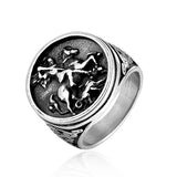 Men's Roman Soldier Dragon Ring – Gifts for Him — 3