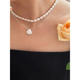 Simple Fashion Fashionable Shell Texture Necklace – Jewelry Gift Ideas — 3