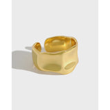 Irregular Concave And Convex Open-end Ring For Women – Gifts for Her — 3