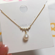 Natural Freshwater Pearl Pendant Wave Clavicle – Jewelry Gift Ideas — 6
