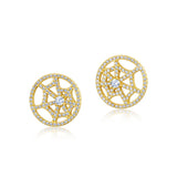 Retro Exaggerated Personality Spider Web Earrings – Birthday Gifts — 4